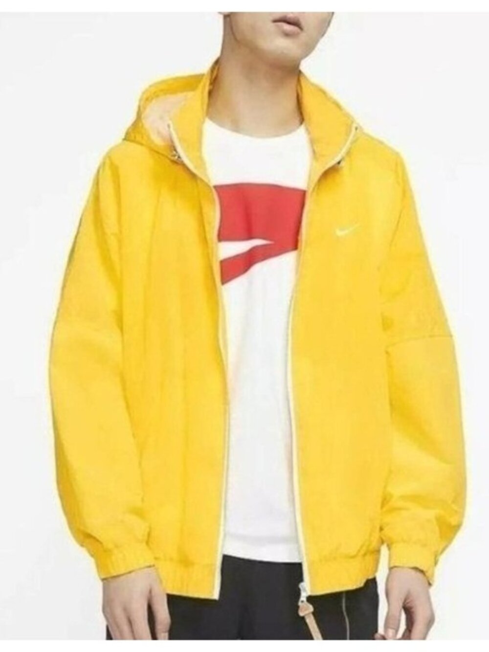 Nike NRG MII Hooded Track Jacket Opti Yellow NWT